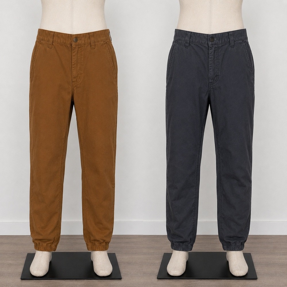Carhartt Mens Relaxed Fit Jogger Pants 40 Short Brown Gray BN6889-M 2 Pack
